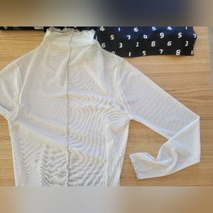 Pou Dou Dou Vingt-Trois sheer long sleeve size M